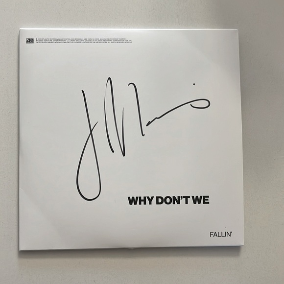 Why Don’t We Limited Edition CD with Fallin single. Signed by Jonah Marais. - Picture 1 of 1